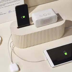 아웃도어탭 감성 디자인 방수 멀티탭 정리함