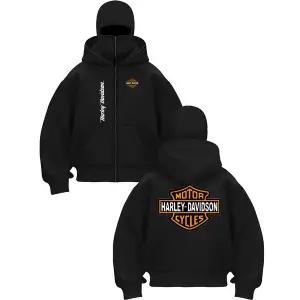 야구 자켓 재킷 점퍼 바시티 캐주얼 봄 가을 할리 데이비슨 바이크 오토바이 마스크 후드티 남자 남성 더블