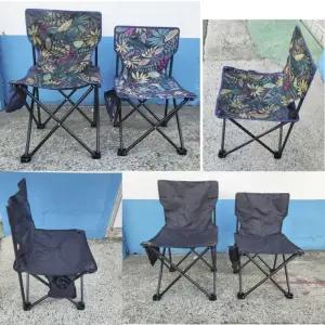 고강도 미니 접이식 등받이 의자 낚시용 사각 체어 가벼운 휴대용 시트