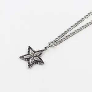 [벨가] 써지컬스틸 별 양면 목걸이