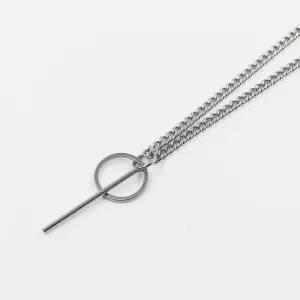 [벨가] 써지컬스틸 원형 일자 목걸이