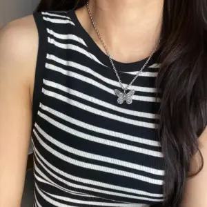 [벨가] 써지컬스틸 나비 펜던트 목걸이