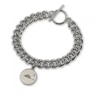 [벨가] 써지컬스틸 독도 후원 굵은 체인 팔찌