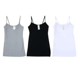 [라일리의류] Rly 캡내장 면스판 레이어드 롱 끈나시