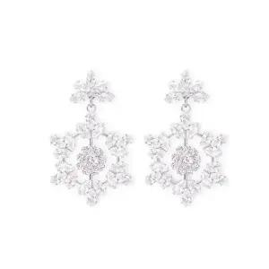 [라일리의류] Rly 클레멘타인 눈꽃 귀걸이