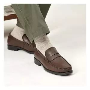 데일리룩 [허시파피] 남성 소가죽 클래식 페니 로퍼 - 3MR5014/5015