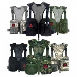 깜도리3 망사 원단 간편조끼 다용도 낚시조끼