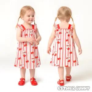 [에스더버니리틀] 엘레나스트라이프썸머원피스