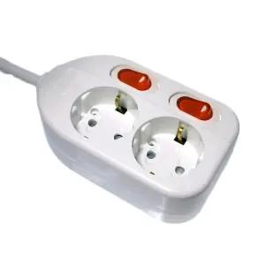 국산 개별 스위치 콘센트 2구 절전멀티탭 3M 써지오 코드 전기 전형 개별형 약형 배선차단 고용량 안전