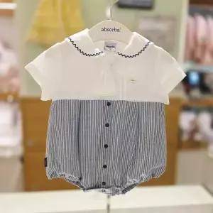 [압소바](본점)(26년 S/S 백일선물) 멜든 정장 우주복(Navy)//A1322306