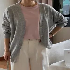 아르엔 오버핏 브이넥 가디건 (6 color)