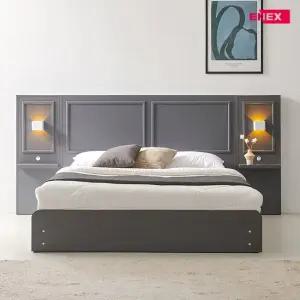 프렌치 호텔형 서랍수납 침대+호텔식 투인스 매트리스 SS (패널 미포함)