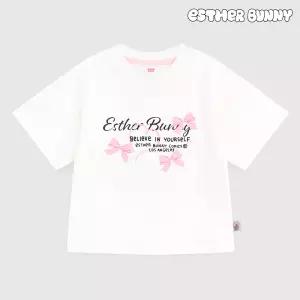 [에스더버니리틀] 트리플리본레터링티셔츠