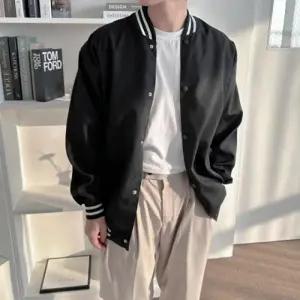 간절기 남자 점퍼 봄가을 바시티 자켓 남성 아우터 잠바