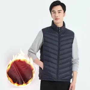 경량 패딩 베스트 간절기 보온 방수 회사 사무실 조끼 남자 남성 점퍼 누빔 등산 다운