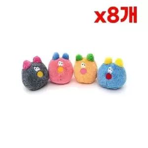 [JED] 강아지 뿔도깨비 8개 펫모닝 장난감 PMD-181