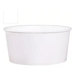 (튼튼)종이용기 그릇 520cc 800개 일회용식기 무인쇄 캠핑용 일회용밥 밥그릇 국그릇 일회용국