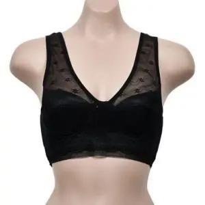 (럭센스) 패턴 청량한 매쉬 B컵 브라 망고나시 쿨 탑 여성 브