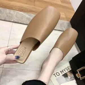 인기상품 슬림 베이직 3컬러 여자 슬리퍼 뮬 슬리퍼 단화 [W8AC051_260408]