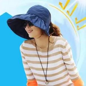 [골드스마일]바캉스모자 돌돌이 여성여름모자 썬캡 모자 여름 바캉