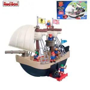 조립완구 VNX837H5 레드박스 해적선 놀이세트