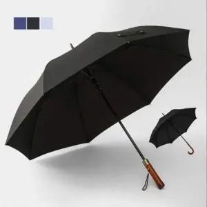 튼튼한 양산 기념품 우드그립 골프 대형 장우산