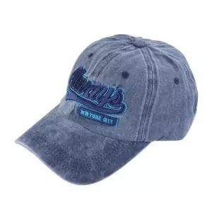 빈티지 캡모자 볼캡 레터링 야구 데님 블루 야구모자