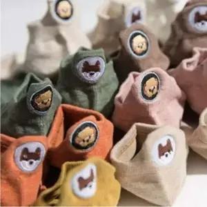 자수양말 뒷꿈치 캐릭터 뒷꿈치포인트양말 포인트 자