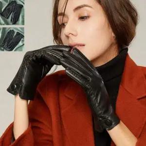 패션 장갑 터치 양가죽 털안감 여성장갑 방한 보온