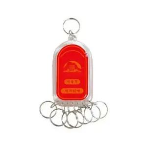 30x170 1구 키링 K0500 문어발 세모네모 열쇠고리