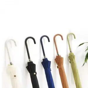 여성장우산 모던 장우산 자동장우산 무지 16살대 5컬