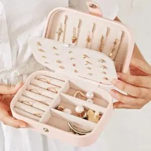 보석함 쥬얼리 목걸이 악세서리 보관 10402 귀걸이 RD