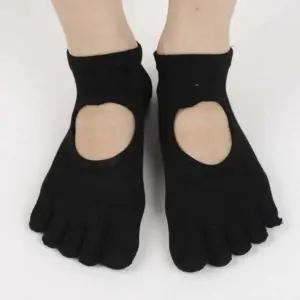 홈트 필라테스 발가락 양말 블랙 요가 삭스 에어로빅양말 헬스양말