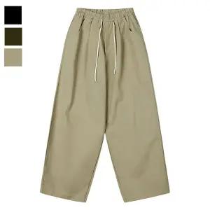 [리빌모아]남자 원턱 밴딩 와이드 코튼팬츠 GN-PTA-Q016-베이지