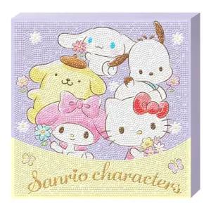 하비스스퀘어 산리오 캐릭터즈 봄날 보석십자수 25x25cm BS25-707N