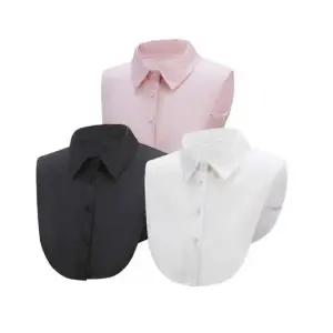 여성 셔츠 레이어드 넥케이프 이너셔츠 페이크 카라넥