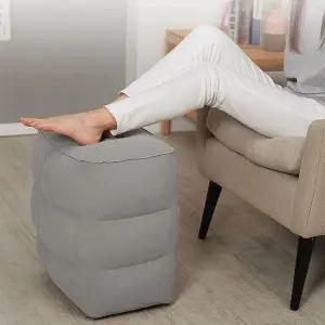 [하프클럽/]책상발받침대 차량용발받침 에어발쿠션 3단