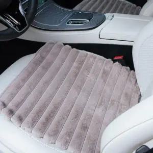 [하프클럽/]방석 차량시트방석 극세사 차량용 겨울 2P