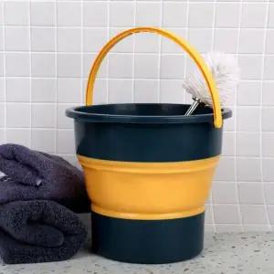 [하프클럽/]캠핑설거지통 폴딩 바케스 캠핑용 세탁용 10L