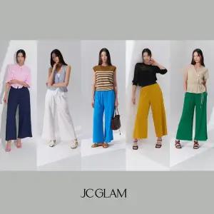 [하프클럽/더블유쇼핑]26SS시어서커 와이드 팬츠 5종, 여성