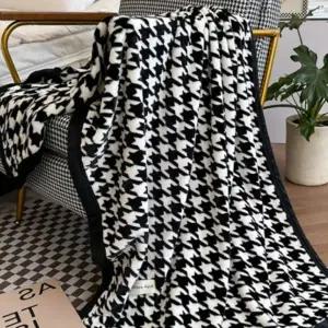 극세사 무릎담요 체크 어깨담요 숄 무릎 담요 사무실 캠핑 차량 차박 카페 수험생