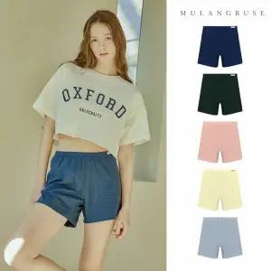 [하프클럽/물랑루즈]아이엠여성예방순면사각트렁크2종세트