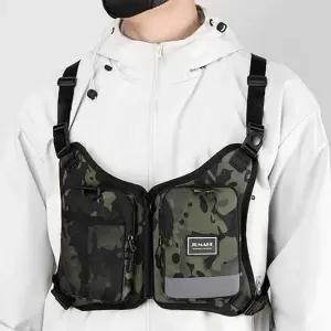 남성체스트백 가슴가방 캐주얼 밀리터리 전술백