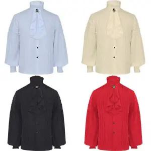 TBZ 중세풍 해적 러플 블라우스(4종) 교복 학생복