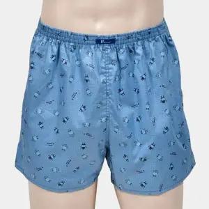 [하프클럽/셀러허브_여성트랜드패션]로봇패턴 면 남자팬티 트렁크 사각3매