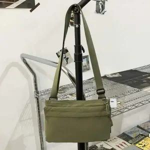 WL 여행 산책 핸드폰 가방 여자 미니 크로스 백 카키 지갑가방