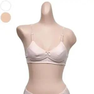 (크리비아) 심플 베이직 주니어 2단계 A컵 브라 레오타드 학생