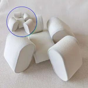 쌍문상회 지금 필요한 미니쿠션 시계 5개입 화이트 진열대 디스플레이 베개 전시용 쥬얼리