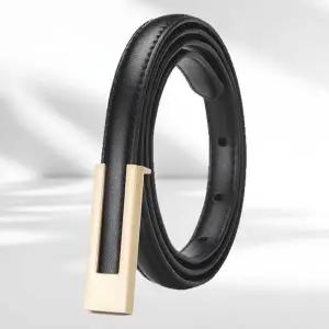 WL 튼튼한 여자 가죽 벨트 정장 출근룩 패션 허리띠용