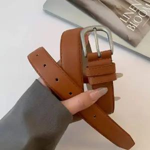 WL (BBT4) 여자 청바지벨트 허리띠 두께 2.8cm 얇은 버클 포인트